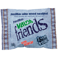 Valda Canonne Friends Pastilha Sem Açúcar 25g