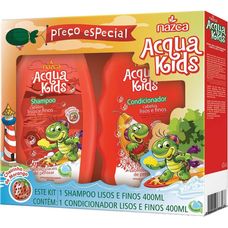 Kit Condicionador + Shampoo Nazca Acqua Kids Cheirinho Morango