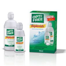 Opti-Free Replenish Novartis com Estojo 300ml+ 120ml