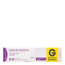 Sulfato de Neomicina Prati 3,5mg/G creme 20g