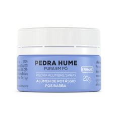 Pedra Hume Farmax Pura em Pó 20g