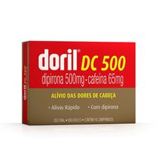 Doril Dc 500 500mg+ 65mg com 16 comprimidos