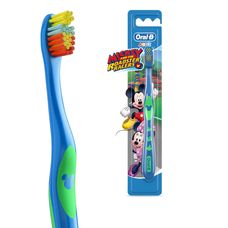 Escova Dental Oral-B Infantil Mickey Macia com 1 Unidade