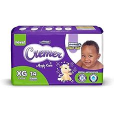 Fralda cremer Disney Baby Jumbinho Tamanho Xg com 14 Unidades