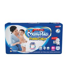 Fralda Mamypoko Calça Jumbo Mega M com 38 Unidades