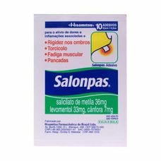Salonpas Adesivo Hisamitsu Pequeno com 10 Unidades