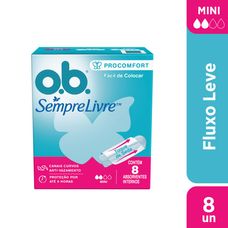 Absorvente O.B Interno Procomfort Mini 8 Unidades