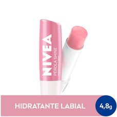 Protetor Labial Nivea Lip Care Pérola Shine 4,8g