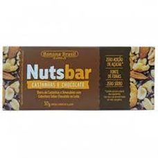 Barra Nutsbar Castanhas E Chocolate 25g