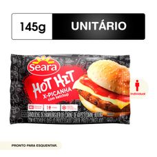 Sanduiche Hot Hit Seara Picanha 145g