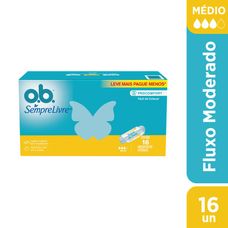 Absorvente O.B Interno Procomfort Médio com 16 Unidades