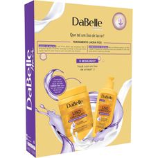 Kit Shampoo Dabelle Liso Arrasador 250ml + Condicionador Dabelle Liso Arrasador 175ml