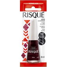Esmalte Risqué Cremoso Rebu Hipoalergênico com 8ml