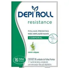 Folha Para Depilação Depi Roll Corporal Algas