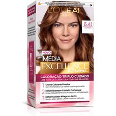 Tintura Imedia Loréal 6.41 Marrom
