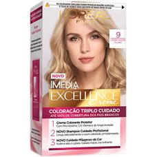 Tintura Imedia Loréal 9 Louro Muito Claro