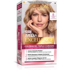 Tintura Imedia Loréal 8 Louro Claro