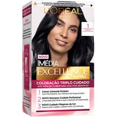 Tintura Imédia Loréal 1 Preto Onix