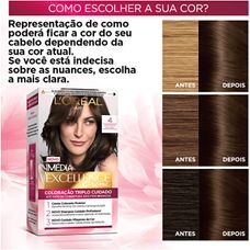 Tintura Imédia Loréal 4 Castanho Natural