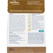 Folha Pronta Para Depilação Corporal Depi Roll Tradicional