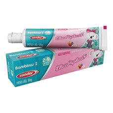 creme Dental Condor Flúor Lilica Tutti-Frutti 50g
