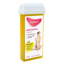 Cera Depilatória Depilsam Refil Roll On Maracujá 100g