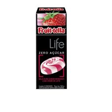 Bala Fruittella Life Strawb Cream Zero Açúcar 19g