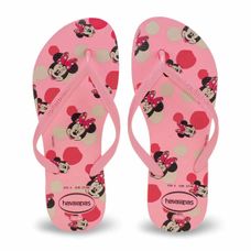 Sandália Havaianas Slim Disney Rosa Macaron 33/34