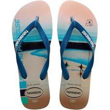 Sandália Havaianas Hype Areia Mar 39/40