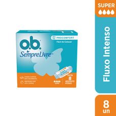 Absorvente O.B Procomfort Interno Super com 8 Unidades