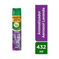 Purificador Bom Ar Lavanda+ gotas 20% Aerossol 360ml
