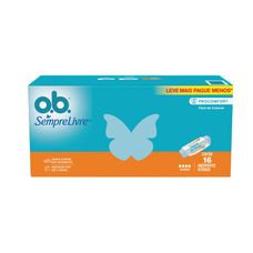 Absorvente O.B Procomfort Interno Super Leve Mais Pague Menos 16 Unidades