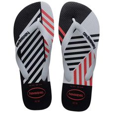 Sandália Havaianas Trend Cinza Gelo+ Preto 37/38