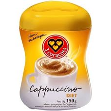 Cappuccino 3 Corações Diet 150g