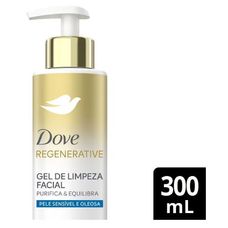 Gel De Limpeza Facial Dove Purifica Equilibra Regenerative Pump 300ml