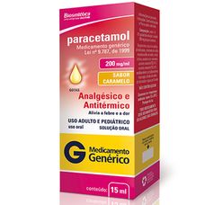 Paracetamol Biosintetica em gotas com 15ml
