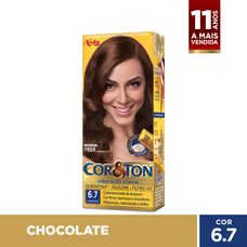 Tintura Cor & Ton 6.7 Chocolate 50g