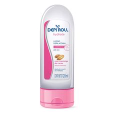 loção Depilatória Depi Roll Corporal Manteiga de Cacau Pele Seca 120ml