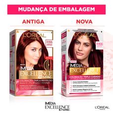 Tintura Imedia Loréal 4466 Vermelho Profundo