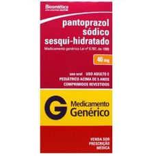 Pantoprazol Biosintetica 40mg com 28 comprimidos revestidos