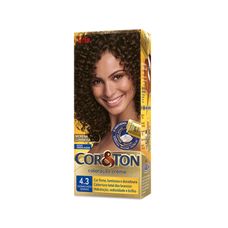 Tintura Cor & Ton 4.3 Castanho Médio Dourado