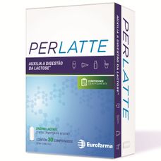 Perlatte Eurofarma com 30 comprimidos