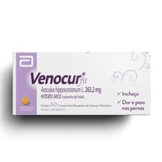 Venocur Fit Abbott 263,2mg com 60 cápsulas
