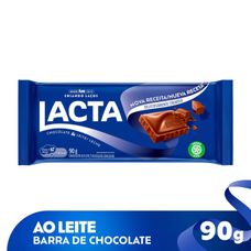 Chocolate Tablet Lacta Ao Leite 90g