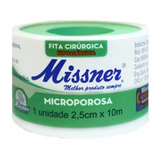 Fita Cirúrgica Missner Microporosa 2,5cmx10M
