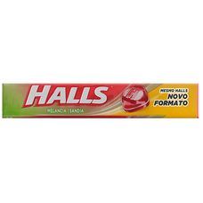 Halls Melância Drops Com 10 Unidades 28g