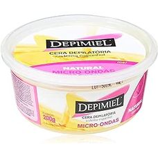 Cera Depilatória Depimiel Natural Microondas 200g