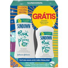 Kit Prot. Solar Sundown Fps50 200ml Gts Prot Sol Fps50 120ml Praia E Pisicina