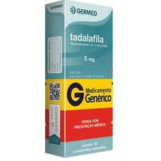Tadalafila Germed 5mg com 30 comprimidos