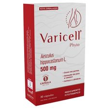 Varicell Phyto Divcom 500mg com 30 cápsulas